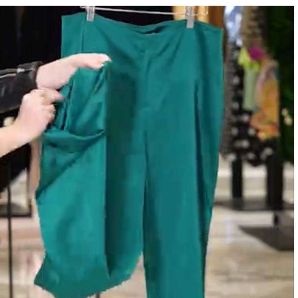 Satin Flare Pants Alice + Olivia - Picture 3 of 7